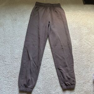 Brown sweatpants from Garage